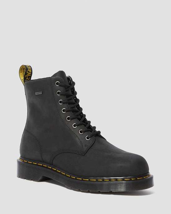 Botas Con Cordones Dr. Martens 1460 Waterproof Hombre Negros MX-06581